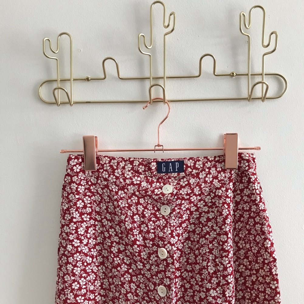Vintage Gap Floral Summer Skirt